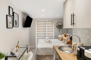Metropolitan Suite Modern Studio with King Bed